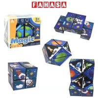 Tận Hưởng Những Giây Phút Thư Giãn Cùng Rubik 3D Biến Thể Magic Cube 9343 Thông Minh