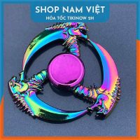 Tận Hưởng Phút Giây Thư Giãn Tuyệt Đối Với Spinner Kim Loại 7 Màu Rainbow Đẹp