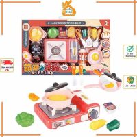 Tạo dựng những kỷ niệm tuổi thơ đáng nhớ với bộ đồ chơi nấu ăn 16 chi tiết đầy màu sắc