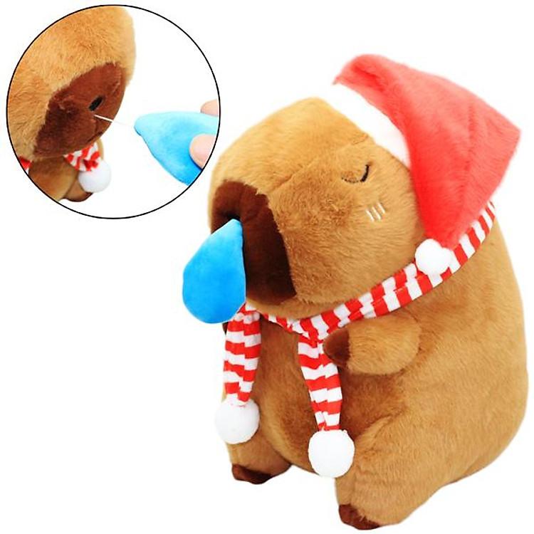 Thú Bông Capybara Chảy Mũi 45cm ZooZoo 5480 Sản Phẩm Bán Chạy Nhất Dịp Giáng Sinh Này