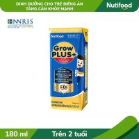 Thùng 48 hộp sữa GrowPLUS+ Xanh 180ml dinh dưỡng đặc chế giúp trẻ biếng ăn tăng cân nhanh