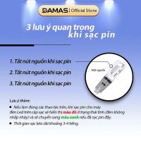 Tiết kiệm thời gian dọn dẹp mỗi ngày nhờ máy hút bụi không dây DAMAS D610W chính hãng