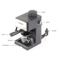 Tiết Kiệm Thời Gian Và Chi Phí Với Máy Pha Cà Phê Espresso Tiross TS-621 Chính Hãng