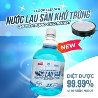 Tối ưu hóa hiệu suất làm sạch của robot với nước lau sàn khử khuẩn chuyên nghiệp