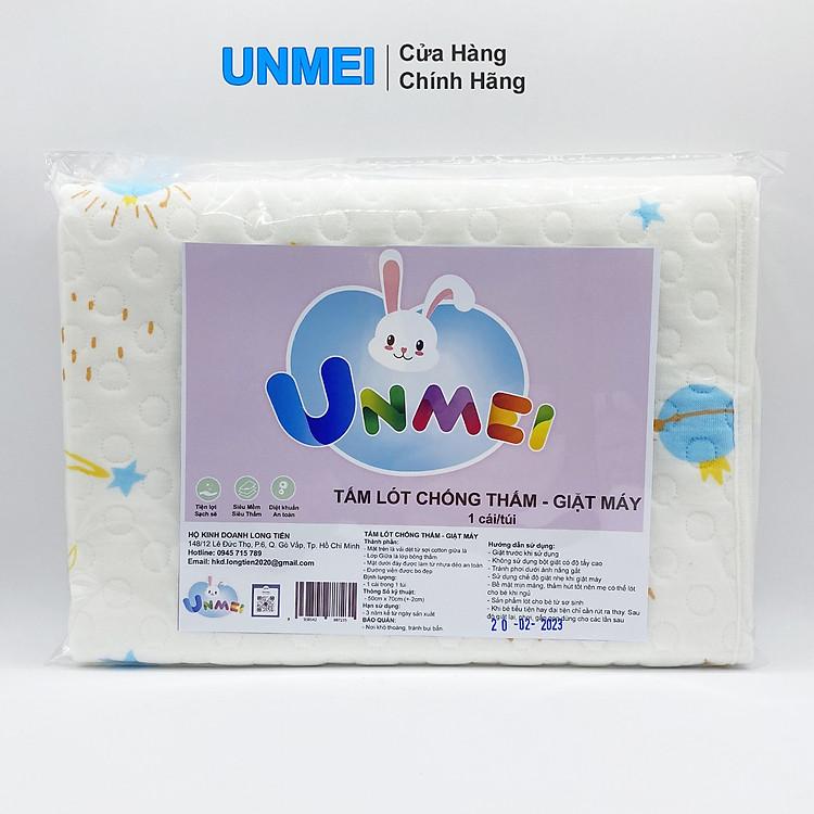 Tối ưu hóa việc vệ sinh cho bé với tấm lót chống thấm trải giường Baby Unmei cao cấp