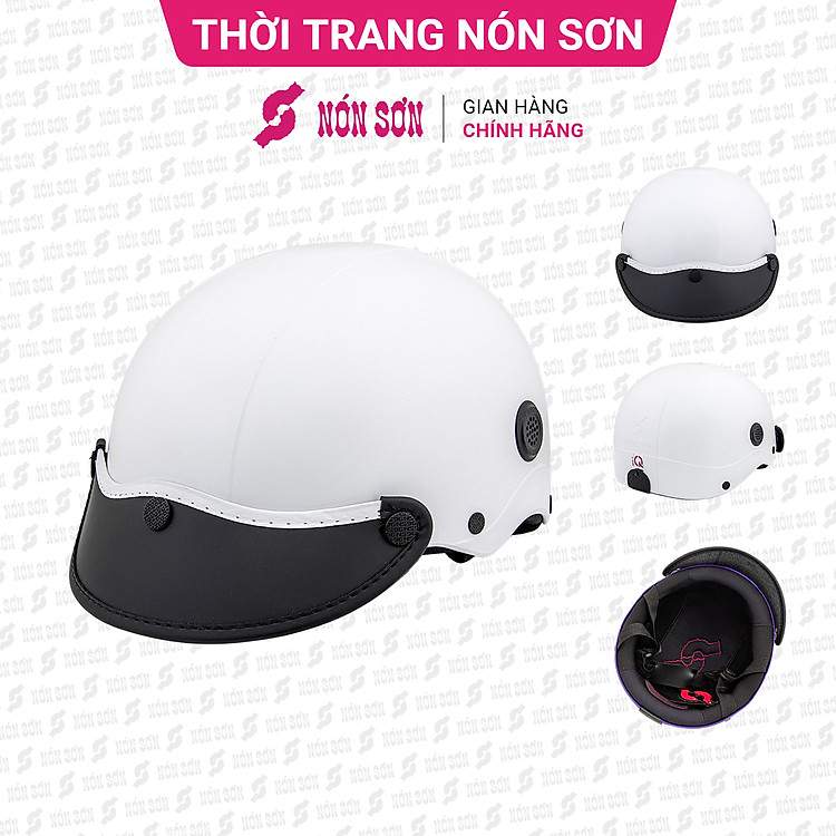 Trải nghiệm mũ bảo hiểm Nón Sơn ATG-TR002 chính hãng lỗ thông gió siêu mát giá cực ưu đãi