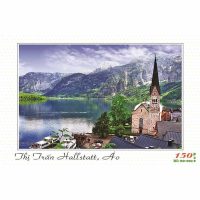 Tranh xếp hình 150 mảnh thị trấn Hallstatt Áo mang đến trải nghiệm khám phá thế giới tại nhà