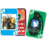 Trở thành cao thủ thẻ bài với bộ sản phẩm Uno Mèo Bùm và Xúc Xắc Nổ đa dạng lối chơi