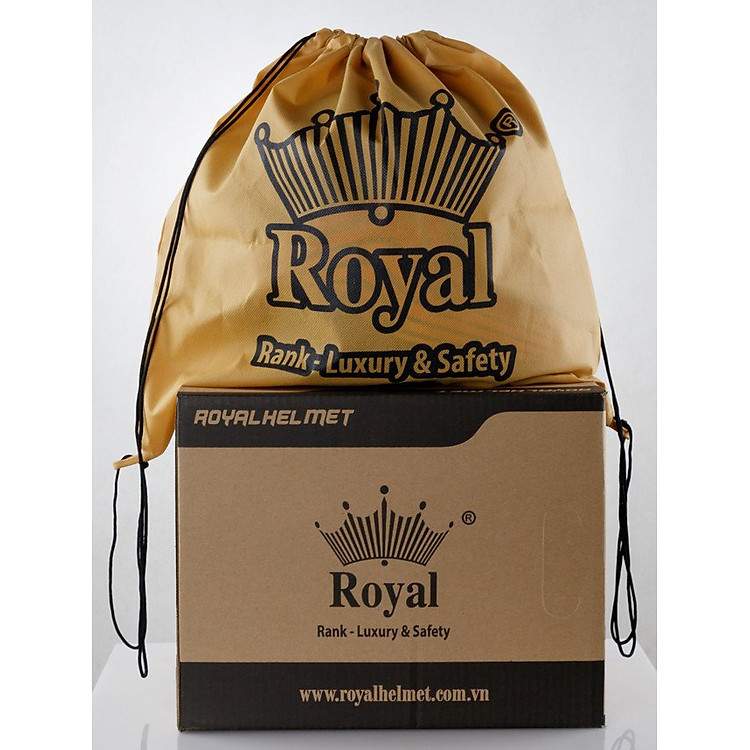 Túi đựng mũ bảo hiểm Nón Trùm Royal Royce Rona Roc vải không dệt cao cấp bảo vệ toàn diện