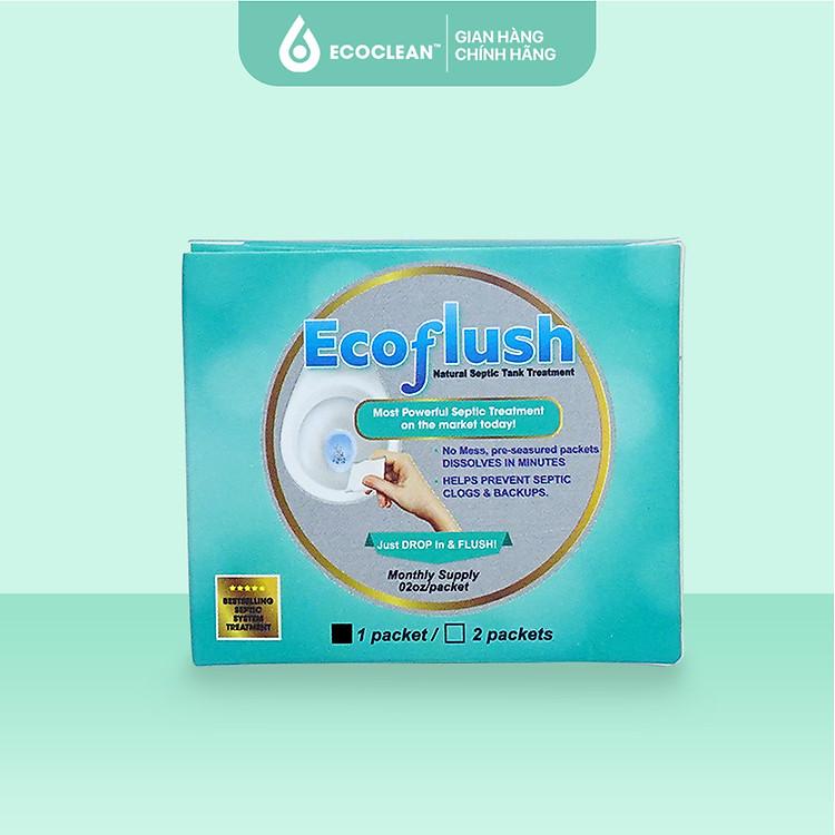 Túi vi sinh sinh học EcoFlush phân hủy chất thải rắn ngăn ngừa tắc nghẽn bồn cầu hiệu quả