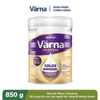 Värna Colostrum 850g sự lựa chọn hàng đầu về dinh dưỡng miễn dịch cho cả gia đình thân yêu