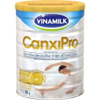 Vinamilk CanxiPro 900g hộp thiếc chính hãng giải pháp dinh dưỡng tối ưu cho người cao tuổi