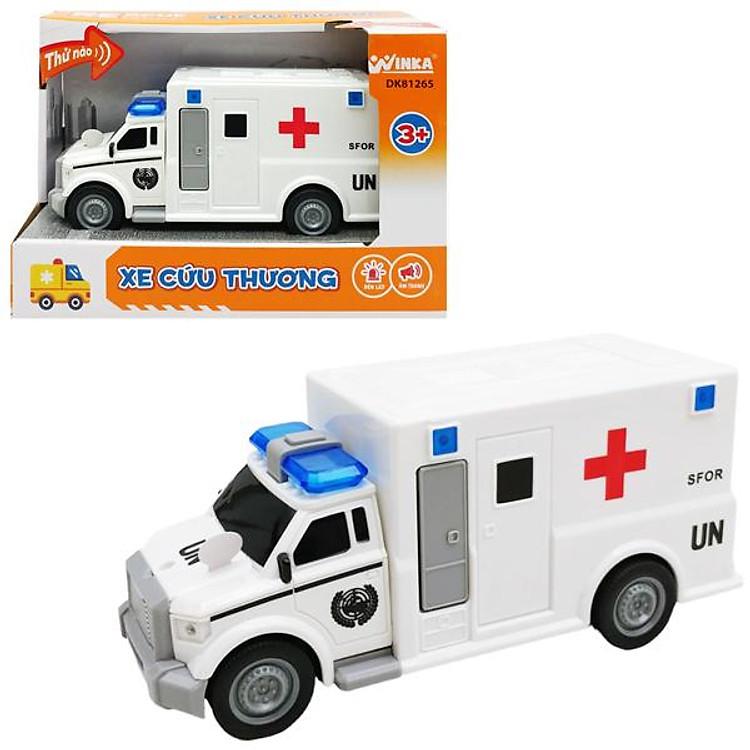 Xe Cứu Thương Đồ Chơi Winka DK81265 Mang Lại Giờ Chơi Bổ Ích Và An Toàn
