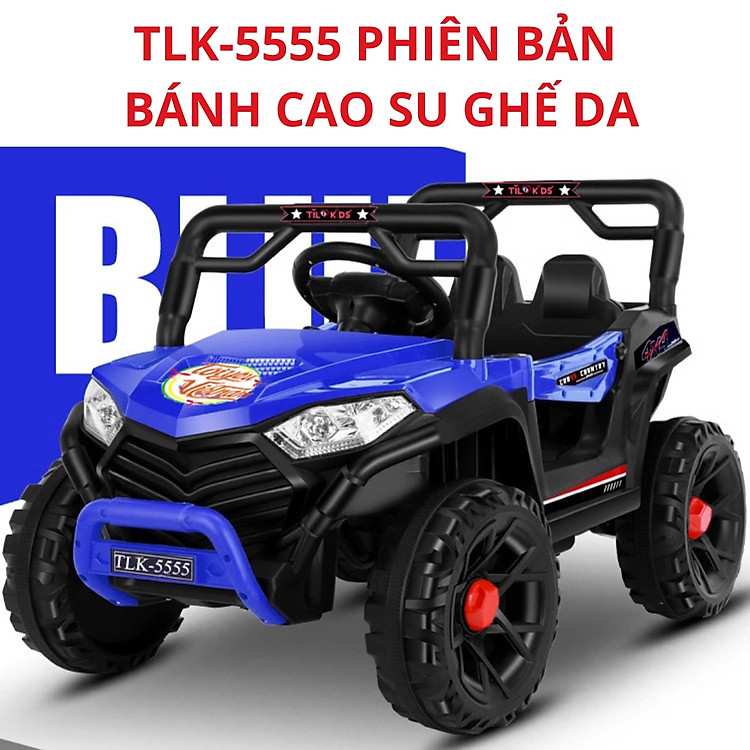 Xe điện trẻ em TILO KIDS TLK-5555 phiên bản Tôi yêu Việt Nam vận hành êm ái kèm điều khiển xa
