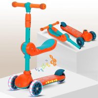 Xe trượt đa năng Scooter MINIIN 3in1 bền bỉ tải trọng 80kg kèm đèn led và nhạc chính hãng giá tốt