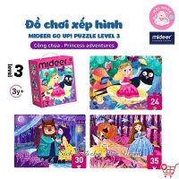 Xếp hình Puzzle Mideer Level 3 xe cứu hỏa công chúa rèn luyện tư duy logic cho trẻ nhỏ