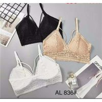 Áo Bra Ren Hoa AL836 Dây Chéo Ngực Mềm Mại Phù Hợp Mặc Hàng Ngày Hoặc Đi Tiệc