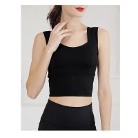 Áo croptop hai dây nữ đa năng tích hợp đệm mút chống sốc chuẩn form dáng