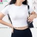 Áo croptop nữ Hiền Trần BOUTIQUE thiết kế cộc tay năng động cho phong cách dạo phố