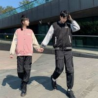 Áo Khoác Bomber Unisex 2 Màu Babge Form Rộng Labibi Chất Dù Hai Lớp Xịn