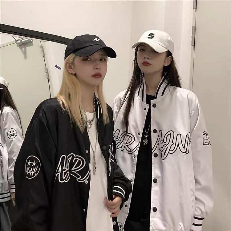 Áo khoác dù bomber bóng chày nam nữ form chuẩn chất dù mịn cao cấp