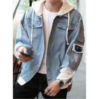 Áo khoác jean nam AKJN012 xanh bò mang đến sự thoải mái và phong cách riêng biệt cho bạn