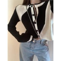 Áo khoác len cardigan dáng lửng trẻ trung năng động theo phong cách ulzzang thịnh hành