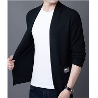 Áo Khoác Nam Cardigan Len Cao Cấp SZone SAL219 Điểm Nhấn Ấn Tượng Cho Trang Phục