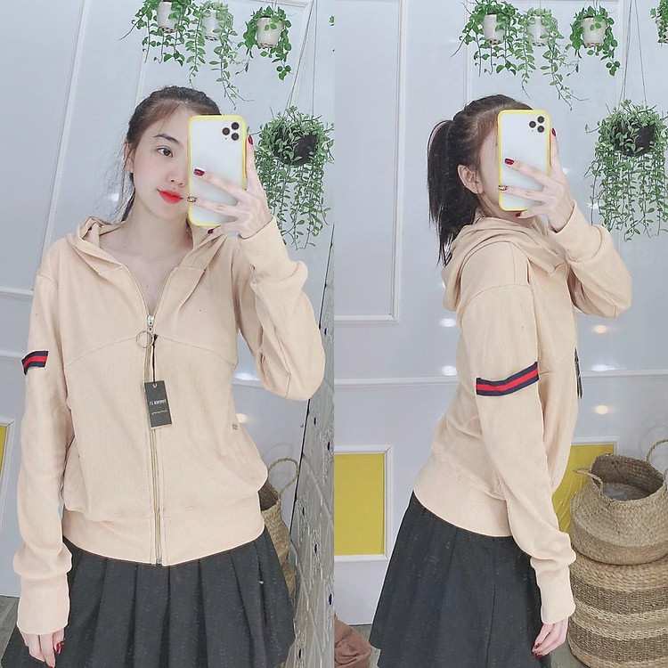 Áo Khoác Nữ MS06 Chất Thun Gân Chống Nắng Cao Cấp Cam Kết Chất Lượng Vượt Trội