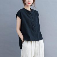 Áo kiểu nữ sát nách NeSa Shop SMT03 form rộng trẻ trung năng động cho phái đẹp