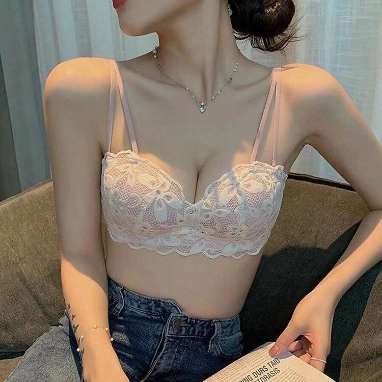 Áo lót không gọng AN9030 cúp ngang đệm vừa nâng ngực tạo khe ôm khít gợi cảm