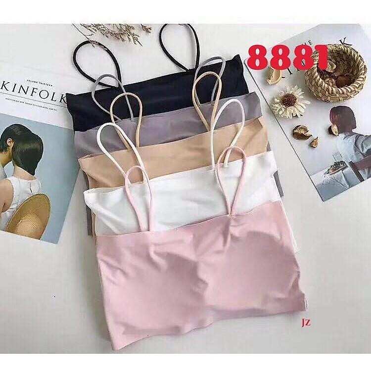 Áo Lót Nữ Bra Ống Su Đúc 8881 Hai Dây Mút Liền Siêu Nhẹ Và Thoáng Mát