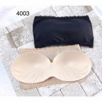 Áo Lót Nữ Bra Ống Su Gân 4003 Viền Ren Cài Sau Phụ Kiện Nội Y Không Thể Thiếu