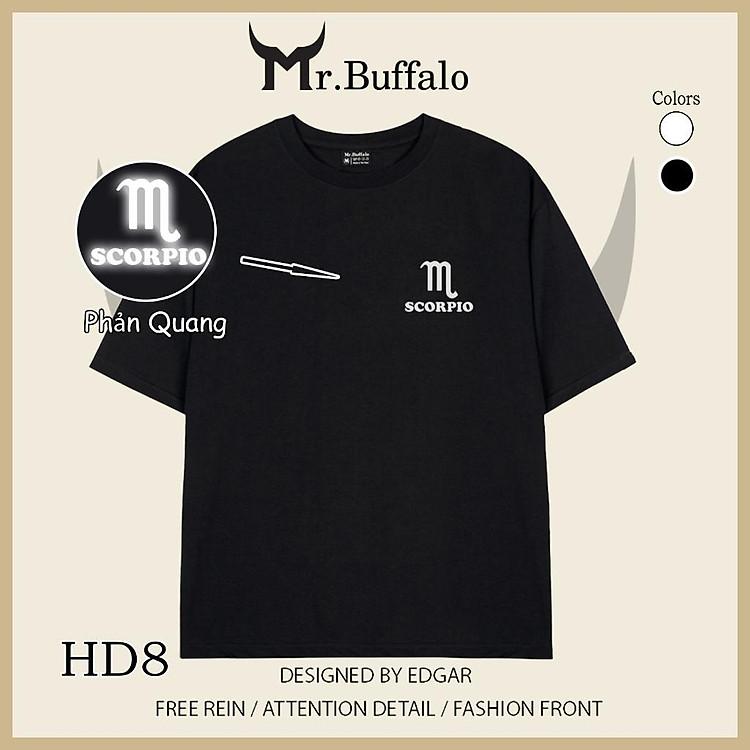 Áo Phông Nam Nữ Mr.Buffalo 12 Cung Hoàng Đạo Cotton 100% Chuẩn Form Oversize Loca