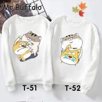 Áo sweater đôi mèo béo Ami trang phục lý tưởng cho những chuyến du lịch cùng nhau