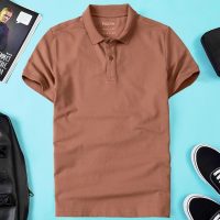 Áo thun nam trơn vải cá sấu cotton cao cấp mang lại vẻ ngoài nam tính và trẻ trung