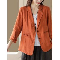 Áo vest Blazer Linen dài tay Haint Boutique Bz10 thời trang công sở cao cấp mẫu mới nhất