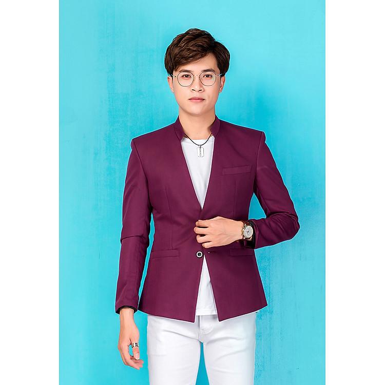 Áo vest giả vest Titishop AKN497 đỏ đô mang lại diện mạo chỉn chu và cuốn hút