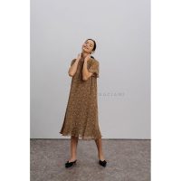 Baciami Đầm hoa dập ly phôm rộng định nghĩa lại nét đẹp lãng mạn cho xu hướng thời trang năm nay