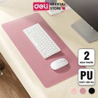 Bàn di chuột Deli VS782 VS783 da PU cao cấp hàng chính hãng bảo hành uy tín