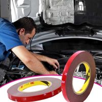 Băng keo hai mặt 3M 4229P đỏ chịu tải trọng cao cho các thiết bị gắn trên xe