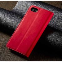 Bao da bò non Greencase dạng ví sang trọng bảo vệ điện thoại iPhone 7 8 Plus toàn diện nhất