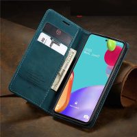 Bao da bò thật dạng ví lịch lãm dành cho điện thoại Samsung Galaxy A72