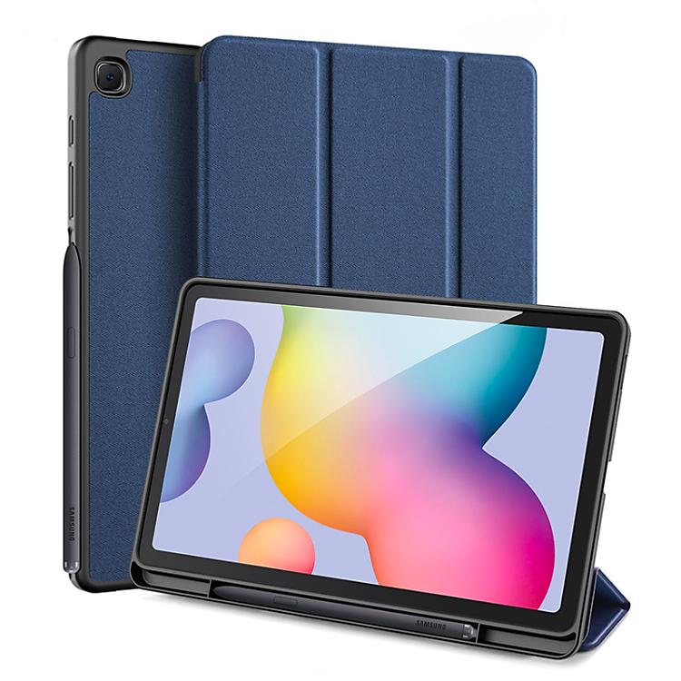 Bao da cao cấp Samsung Galaxy Tab S6 Lite P610 P615 Dux Ducis Smartcover chính hãng nhập