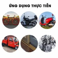 Bảo dưỡng chuyên nghiệp cho xe hơi với mỡ trắng chống rỉ sét và giảm chấn kèm chổi quét
