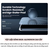 Bảo vệ màn hình iPhone 16 Pro bằng kính cường lực Nillkin Guardian chống nhìn trộm