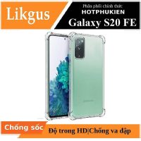 Bảo vệ Samsung S20 FE an toàn tuyệt đối với ốp lưng Likgus Crashproof nhập khẩu chính hãng giá tốt