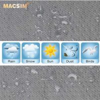 Bạt bảo vệ Kia Sonet Macsim chất liệu vải không dệt màu ghi phù hợp mọi điều kiện thời tiết
