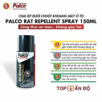 Bình xịt đuổi chuột khoang máy PALCO nhập khẩu Ấn Độ 150ml bảo vệ xe hơi khỏi chuột cắn phá