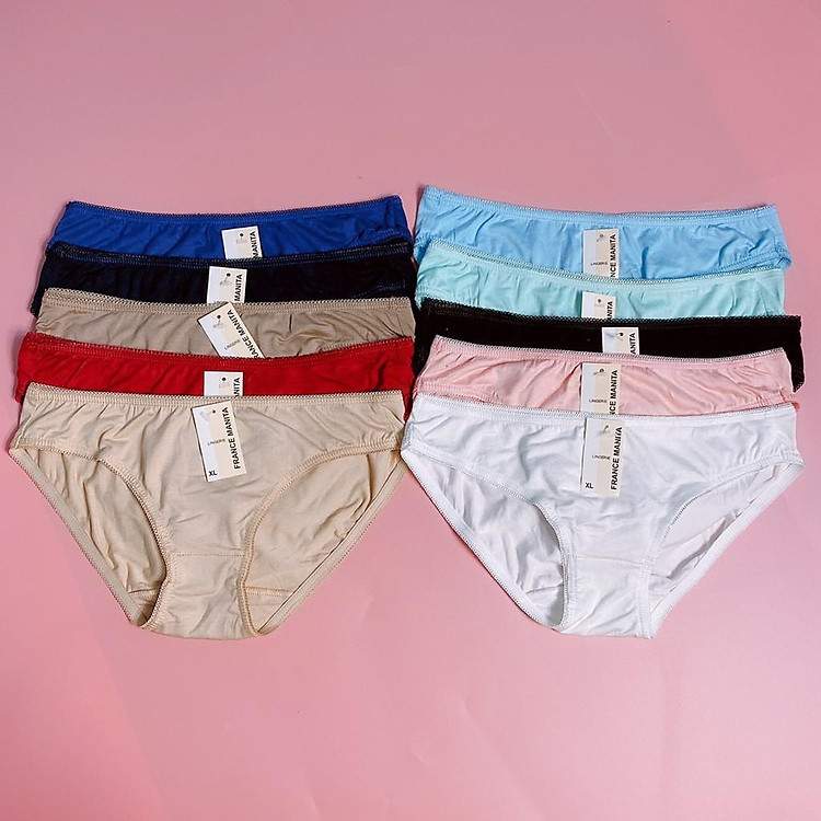Bộ 10 quần lót nữ cotton cao cấp hàng Việt Nam sự lựa chọn hoàn hảo cho nàng